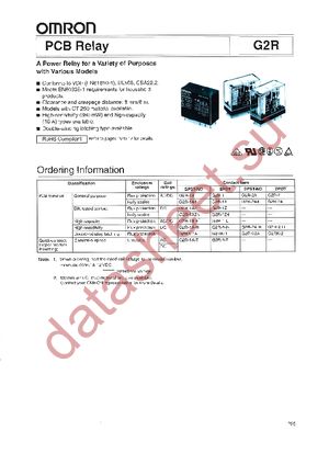 G2R-1-SN-DC24(S) datasheet  